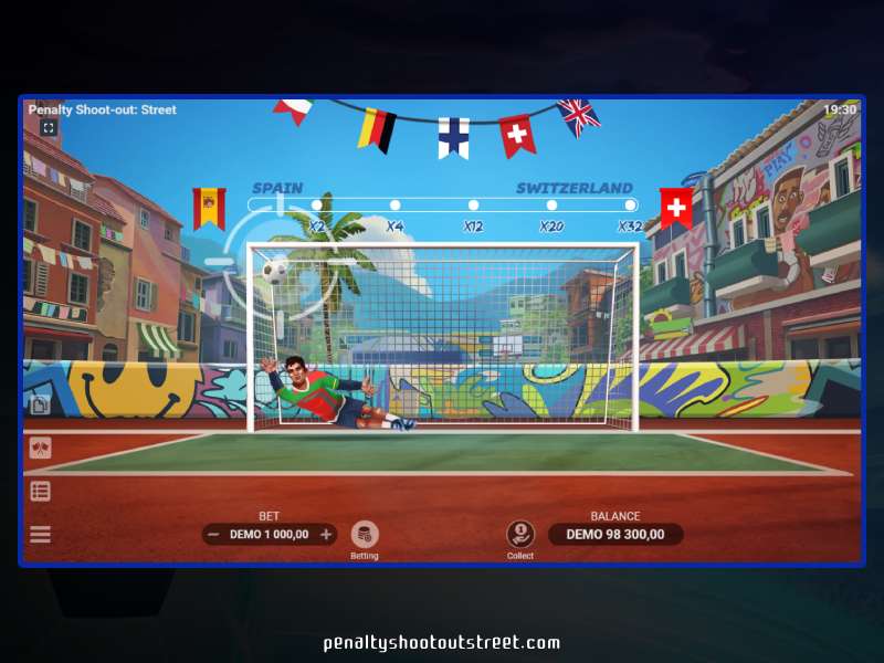 Différences avec la version complète du jeu Penalty Shoot Out