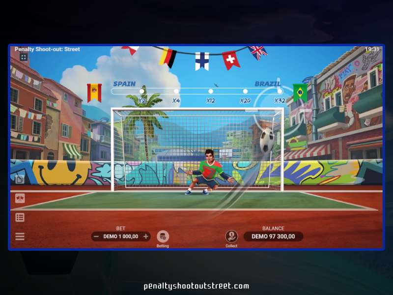 Gerenciamento de bankroll em Penalty Shoot Out Street